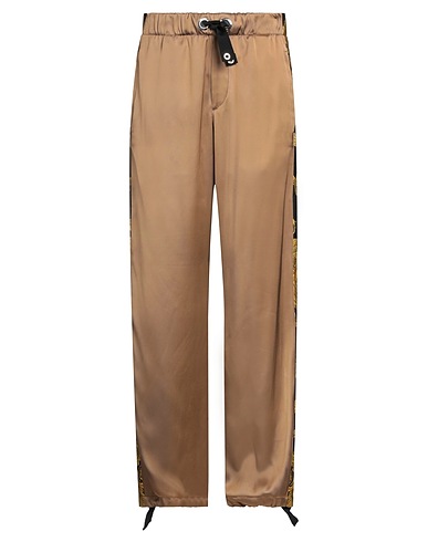 VERSACE Casual pants Khaki 100% Viscose, Cotton