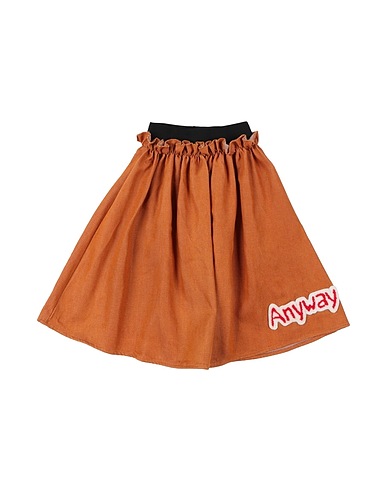 WOLF&RITA Gonna Giallo ocra 100% Lyocell