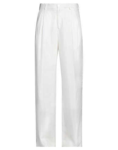 EMPORIO ARMANI Casual pants Ivory 100% Cupro