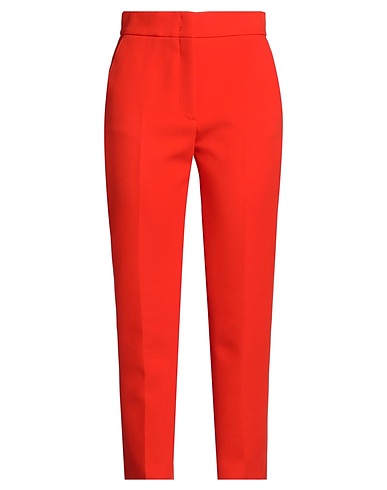 MSGM Pantalone Rosso pomodoro 84% Poliestere, 10% Viscosa, 6% Elastan