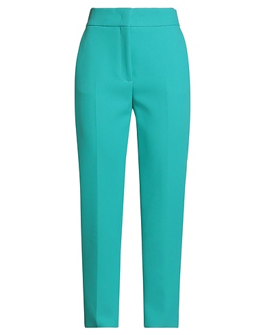 MSGM Pantalone Turchese 84% Poliestere, 10% Viscosa, 6% Elastan