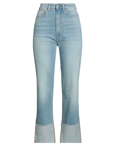 3x1 NYC Denim trousers Blue 99% Cotton, 1% Elastane