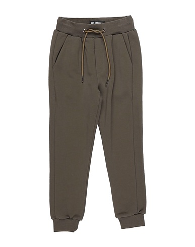 LES HOMMES Casual trouser Military green 100% Cotton