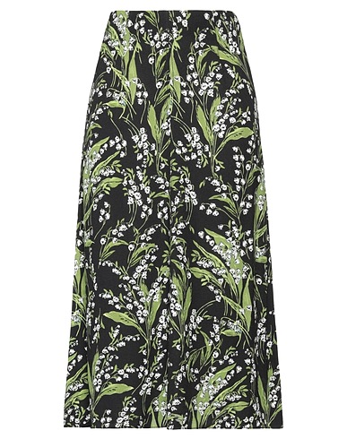 REDValentino Midi skirt Black 100% Polyester