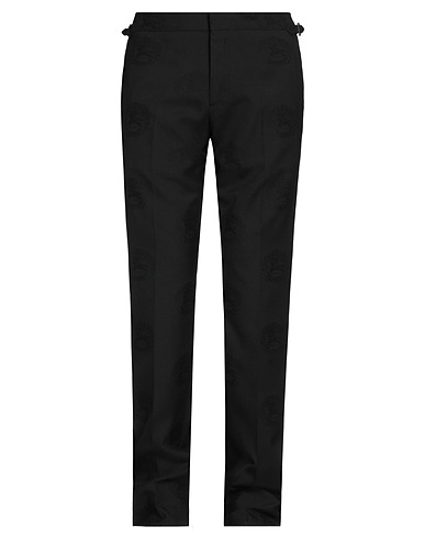 BURBERRY Casual pants Black 90% Wool, 10% Cotton