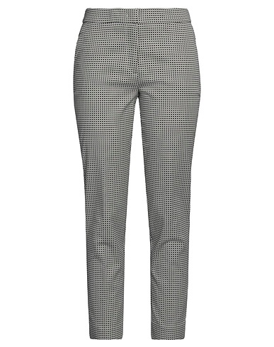ROSSOPURO Casual παντελόνι Λευκό 60% Βαμβάκι, 36% Πολυαμίδη, 4% Ελαστάνη