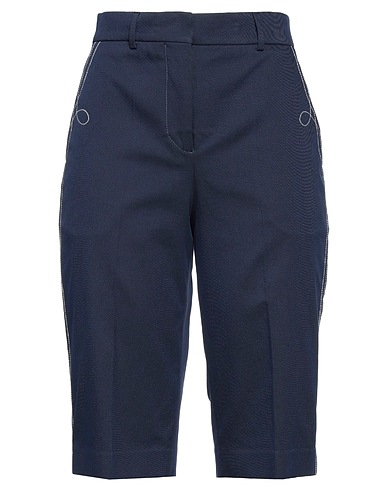 CEDRIC CHARLIER Pantalon Bleu marine 88% Coton, 11% Polyamide, 1% Élasthanne