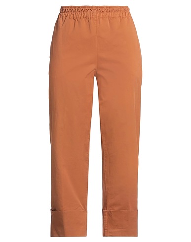 ROSSOPURO Pantalone Cuoio 98% Cotone, 2% Elastan