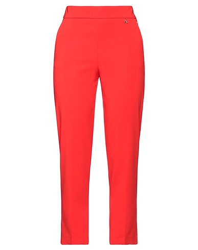 PATRIZIA PEPE Casual pants Red 97% Polyester, 3% Elastane