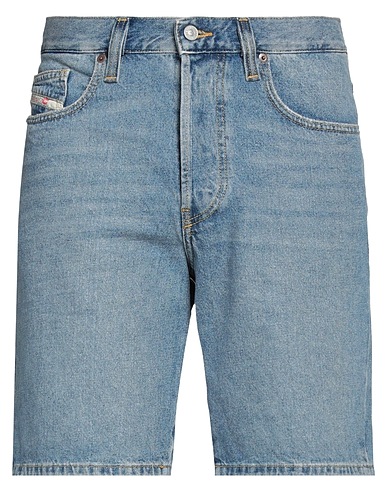 DIESEL Shorts jeans Blu 100% Cotone