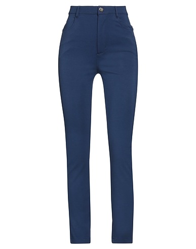 LIU •JO Casual trouser Navy blue 82% Viscose, 13% Polyamide, 5% Elastane