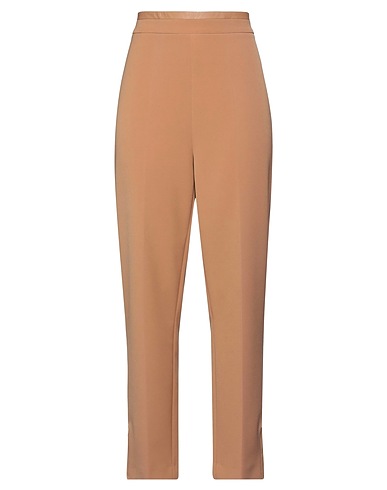 CLIPS MORE Pantalón Camel 88% Poliéster, 12% Elastán, Poliuretano