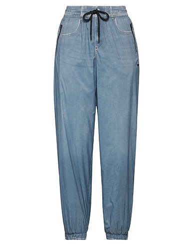 DIESEL Casual pants Slate blue 100% Nylon