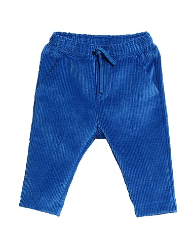 MANUEL RITZ Casual trouser Blue 86% Polyester, 12% Polyamide, 2% Elastane