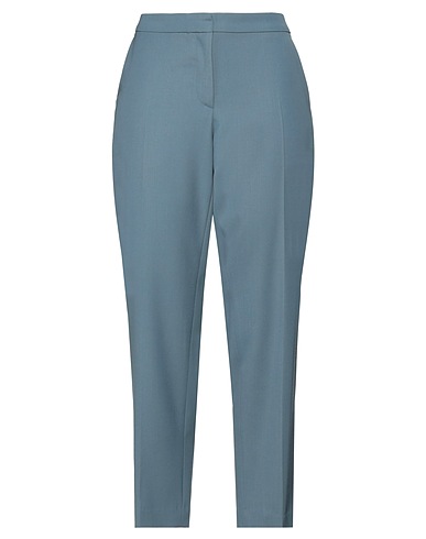 DRIES VAN NOTEN Casual pants Slate blue 55% Polyester, 45% Wool
