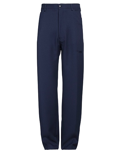 RANDOM IDENTITIES Casual pants Blue 100% Polyester