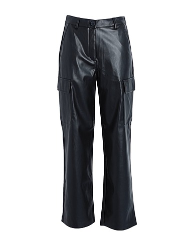 ONLY Cargo Nero 100% Poliestere, Spalmato poliuretano
