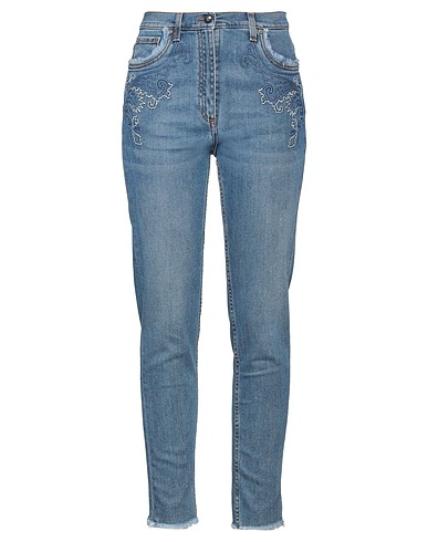 ETRO Denim pants Blue 98% Cotton, 2% Elastane, Polyester