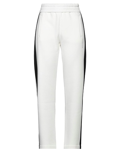 BALLANTYNE Casual trouser White 80% Cotton, 20% Polystyrene