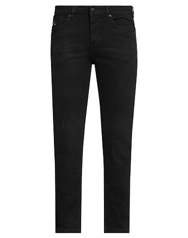 DIESEL Denim trousers Black 99% Cotton, 1% Elastane
