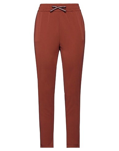 DIANA GALLESI Casual pants Brown 100% Polyester