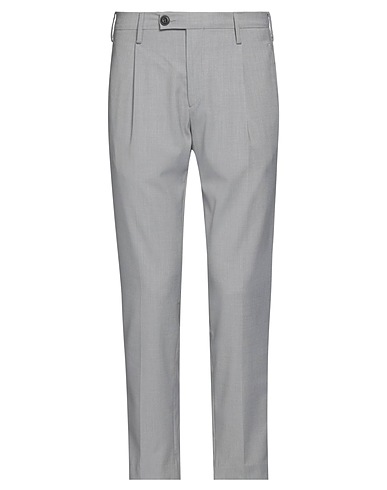 GABARDINE Casual trouser Light grey 69% Polyester, 29% Rayon, 2% Elastane