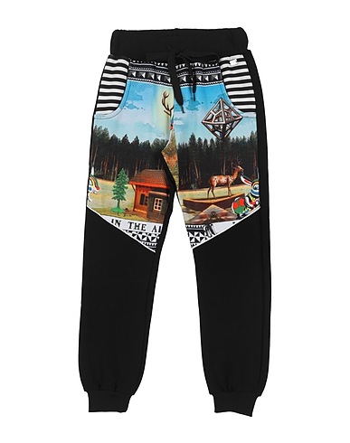 LEITMOTIV Pantalone Nero 100% Cotone