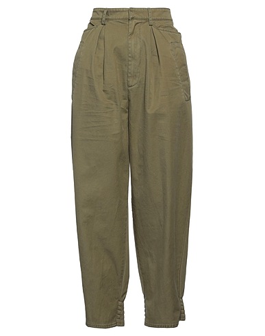 DSQUARED2 Pantalone Verde militare 100% Cotone, Poliestere