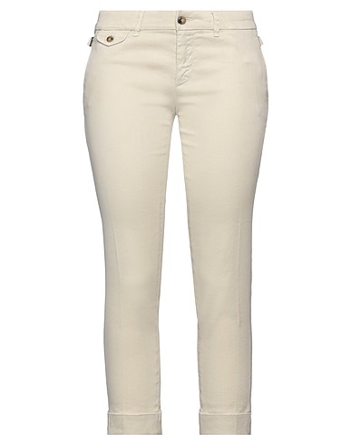 JACOB COHЁN Casual pants Ivory 63% Linen, 35% Cotton, 2% Elastane