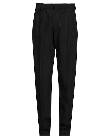EMPORIO ARMANI Dress pants NERO 100% Virgin Wool, Polyester