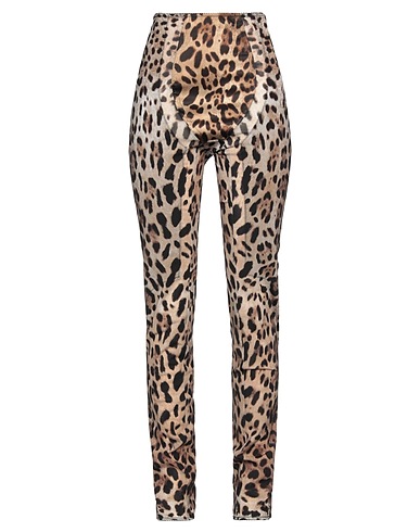 DOLCE&GABBANA Casual pants Sand 75% Polyamide, 17% Elastane, 8% Silk