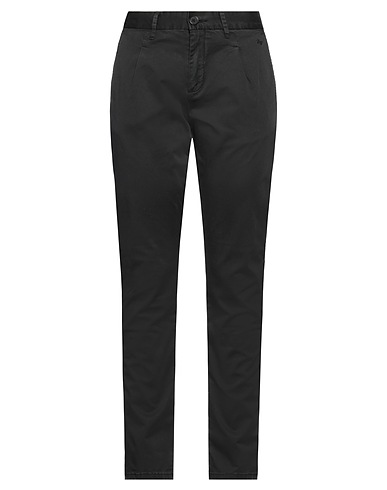 ZADIG&VOLTAIRE Casual pants Black 98% Cotton, 2% Elastane, Cowhide