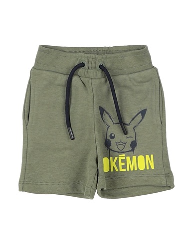 ICEBERG Shorts & Bermuda Military green 85% Cotton, 15% Polyester