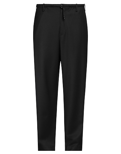 DRIES VAN NOTEN Casual trouser Black 97% Wool, 3% Elastane