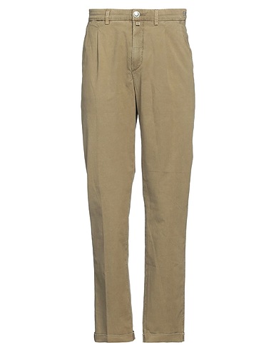JACOB COHЁN Casual trouser Military green 98% Cotton, 2% Elastane