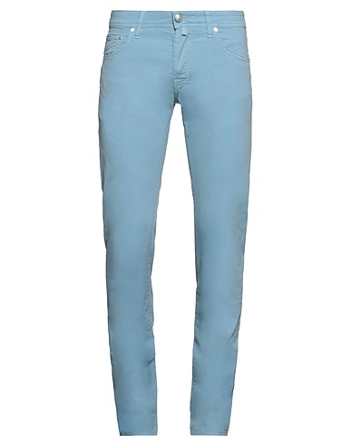 JACOB COHЁN Pantalón Azul celeste 96% Algodón, 4% Elastán