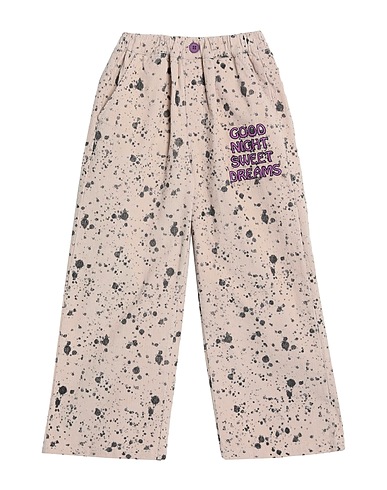JELLY MALLOW Casual trouser Beige 100% Cotton