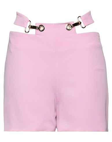 MONIQUE GARÇONNE Shorts & Bermuda Pink 96% Polyester, 4% Elastane