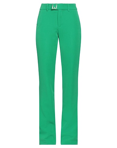 LIU •JO Pantalon Vert 88% Polyester, 12% Élasthanne