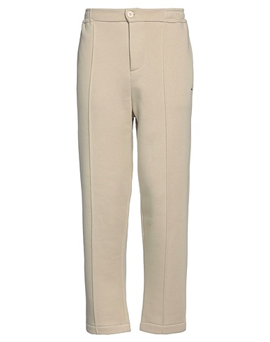 WHY NOT BRAND Casual pants Beige Cotton, Polyester