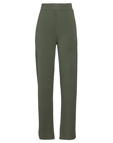 STEFANEL Pantalone Verde militare 70% Viscosa, 30% Poliestere