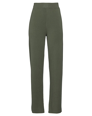STEFANEL Casual pants VERDE MILITARE 70% Viscose, 30% Polyester