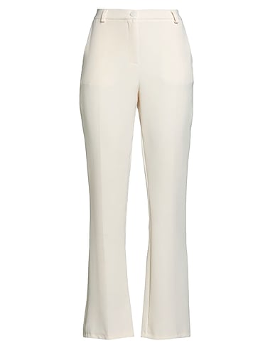 HAVEONE Pantalone Panna 89% Poliestere, 11% Elastan