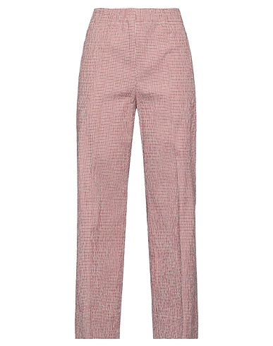 TRUE NYC® Casual pants Brick 73% Cotton, 26% Linen, 1% Elastane