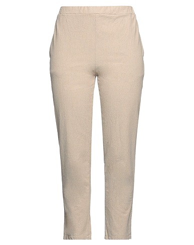 OUVERT DIMANCHE Hosen Beige 80% Baumwolle, 20% Andere Fasern, Polyester