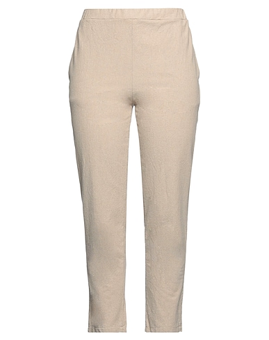 OUVERT DIMANCHE Hosen BEIGE 80% Baumwolle, 20% Andere Fasern, Polyester