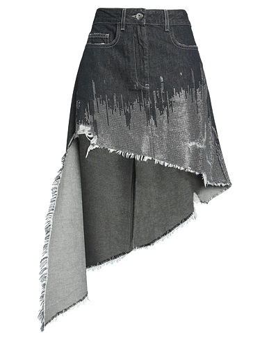 JW ANDERSON Denim skirt Black 100% Cotton