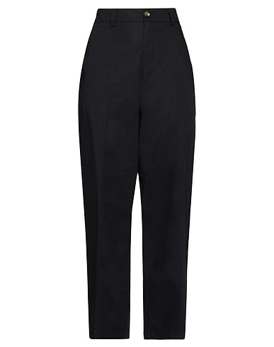 SOLOTRE Pantalone Nero 100% Cotone