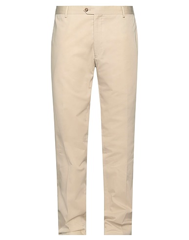 SANTANIELLO Casual pants Beige 100% Cotton