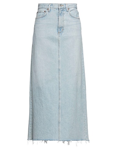 AGOLDE Denim skirt Blue 100% Organic cotton